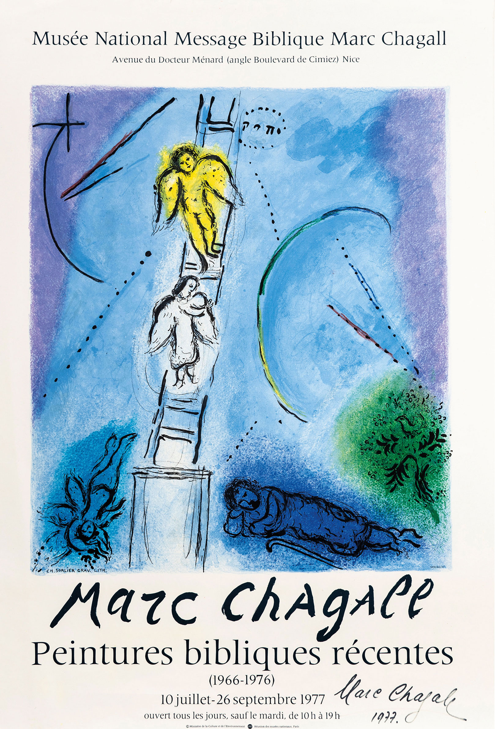 MARC CHAGALL (1887 Vitebsk - 1985 Saint-Paul-de-Vence)